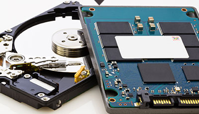 Datenrettung von Festplatten und SSD